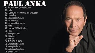 Paul Anka - Paul Anka Best Of Playlist 2020- Paul Anka Greatest Hits Full Album