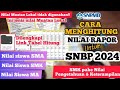 CARA MENGHITUNG NILAI RAPOR UNTUK SNBP 2024 SISWA SMA SMK DAN MA | LENGKAP! ADA LINK HITUNGNYA