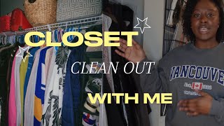 CLEAN OUT MY CLOSET WITH ME!