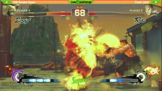 Summer Jam 9 - USF4 - Top 8 - RB Snake Eyez (Zangief) vs YOMI Joel (Ryu)