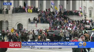 Rep. Karen Bass, Other Lawmakers Evacuated As Protesters Take Over Capitol Building