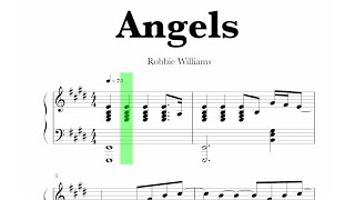 Robbie Williams - Angels Sheet Music