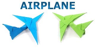 How to Make Origami Paper Airplane - Paper Crafts | Makeators #51