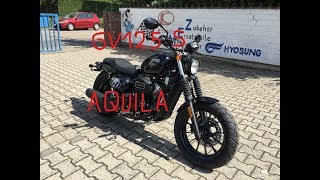 Hyosung GV 125 S Aquila 2019 - ALL NEW ! - Walkaround, Details