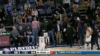Fans Storm The Court During The Timberwolves-Grizzlies Game