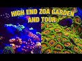 HOW TO BUILD ZOA GARDEN HIGH END Saltwater aquarium TANK no skimmer