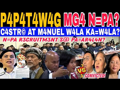 UMAKSYON na ang AGILA RAUL at CASTRO IPAPATAWA sa SENADO #prrd #vpsara #vmr