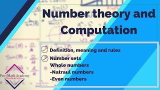 COMPUTATION and Number Theory PART 1