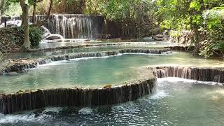 Kuangsi Waterfalls || The most beautiful waterfalls in Laos || ນ້ຳຕົກຕາດກວາງຊີ ແຂວງຫຼວງພະບາງ