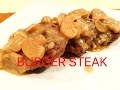 How to Make Burger Steak ala Jollibee