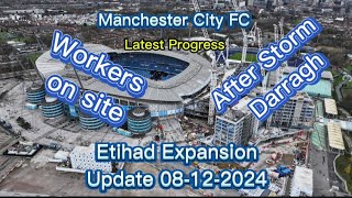 Manchester City FC Etihad Stadium Expansion Update 08-12-2024