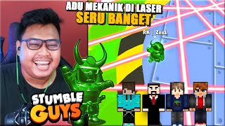 ADU MEKANIK SAMA TEMEN DI LASER TRACER SERU PARAHHHH !!