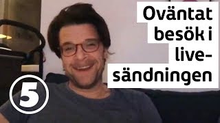 Skrattattack när Peter Magnussons dotter tar över OS-sändningen | OS-kväll med Anja och Jessica