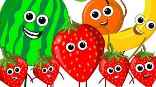 The Fruits Song | Learn Fruits | Nursery Rhymes | Kids Song | Kids Tv Nursery Rhymes