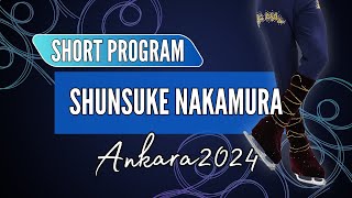 Shunsuke NAKAMURA 中村 俊介 (JPN) | Junior Men Short Program | Ankara 2024