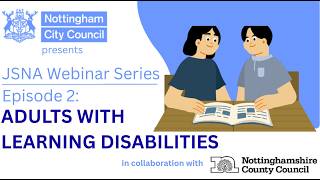 JSNA Webinar Episode 2: Adults with learning disabilities