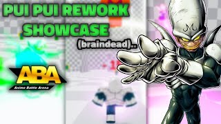 [ABA] NEW PUI PUI REWORK SHOWCASE + COMBOS (INSANE BRAINDEAD 120-0)