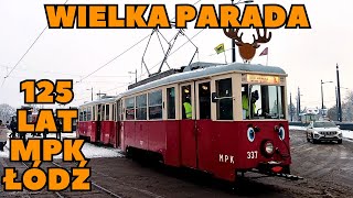 Parada tramwajów i autobusów - 125 lat komunikacji miejskiej w Łodzi