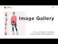 How To Make Image Gallery In HTML CSS JavaScript | Create Image Gallery In HTML Website