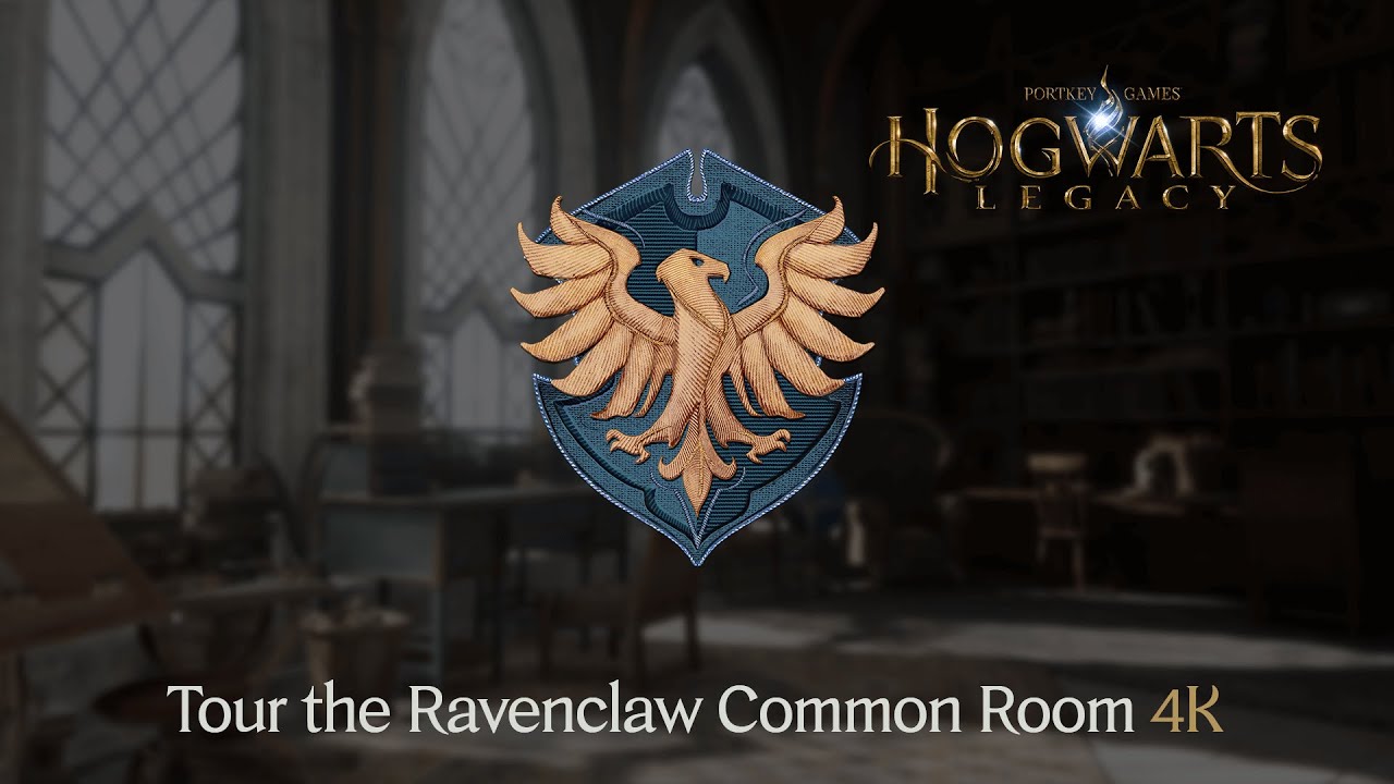 Hogwarts Legacy - Tour The Ravenclaw Common Room [4K] - YouTube