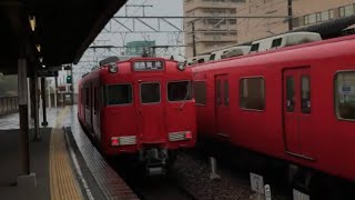 【名鉄三河線6000系】豊田市駅発車