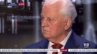 Кравчук: На Донбассе мне говорили, что украинского языка нет, а Тараса Шевченко я сам придумал