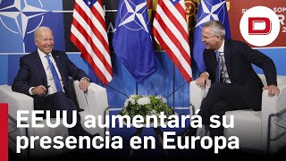 Biden anuncia en Madrid el aumento de su presencia militar en Europa con nuevos efectivos