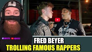 UDYZYZ REACTION to FRED BEYER | TROLLING FAMOUS RAPPERS