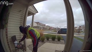 Delivery Driver Does Happy Dance || ViralHog