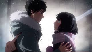 Sawako and Kazehaya first kiss