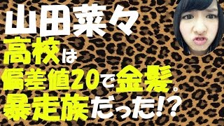 山田菜々、高校は偏差値20で金髪暴走族だった!?【NMB48】【AKB48】