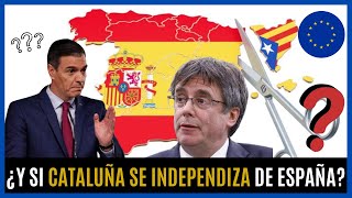 ¿Qué pasaría si CATALUÑA se independiza de ESPAÑA?😱 ¿Y si Cataluña fuera un país?