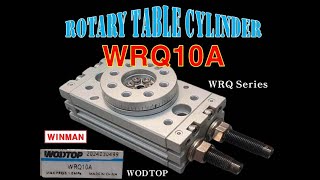 【판매중】 로터리 회전 실린더 WRQ Series Rotary Table Cylinder ROTARY ACTUATOR WODTOP WINMAN WRQ10A