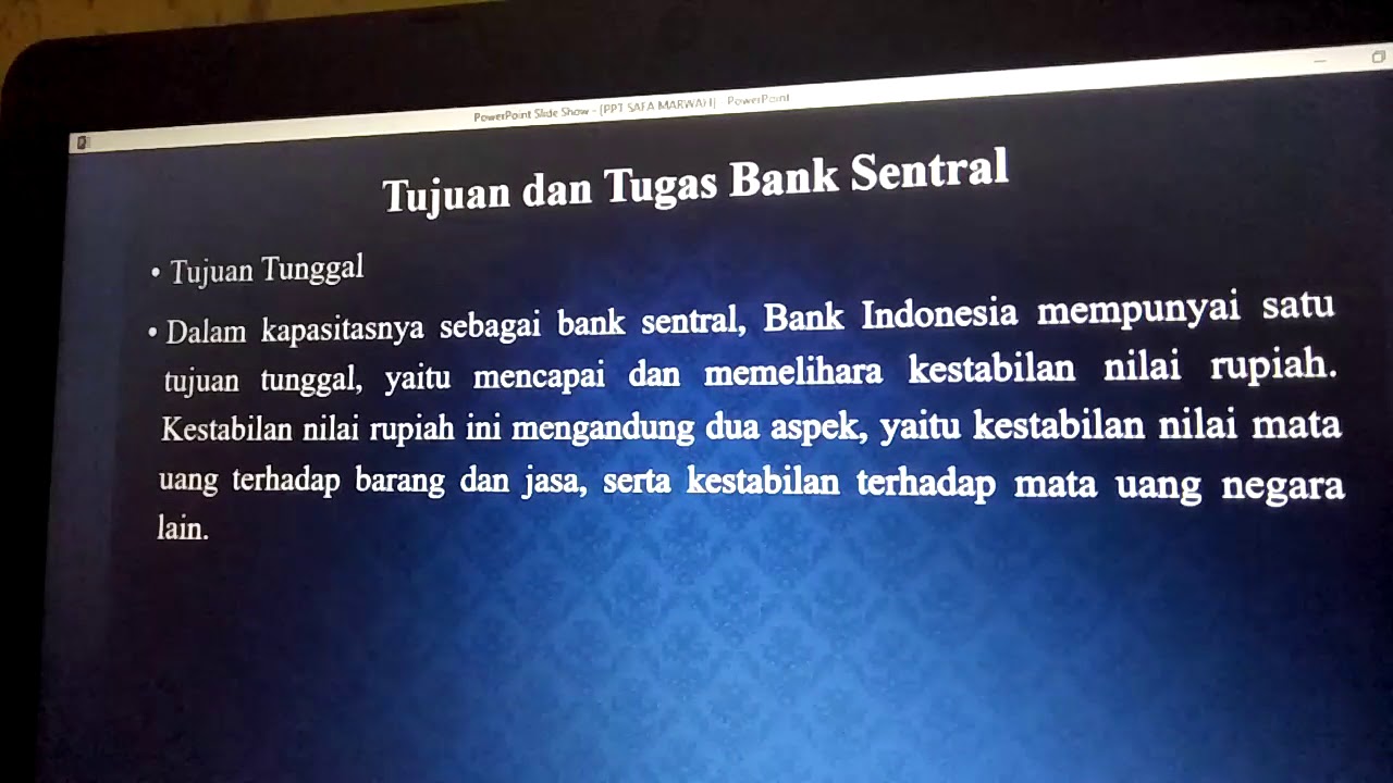 Perkembangan Kelembagaan Bank Sentral - YouTube