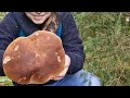 Large bolete - behind the scenes from A Slice of Paradise book - with author Crina-Ludmila Cristea