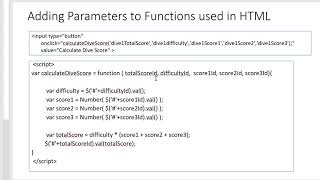 10. HTML jQuery - Adding Function Parameters