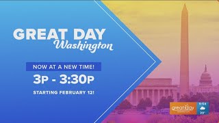 Great Day Washington moves to 3pm