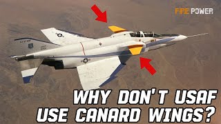 Why Don't Air Force Fighter Jets Adopt Canard Wings?