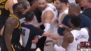 DRAYMOND GREEN ATTACKS DONOVON MITCHELL! IN FIGHT! FULL FIGHT! EJECTIONS CALLED!