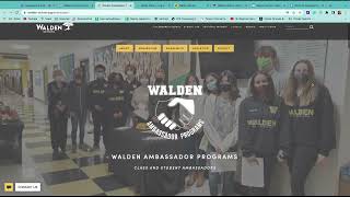 Navigating the Walden School Website - Fall 2022