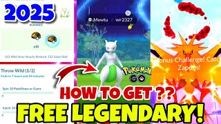 How To Get Free Legendary Pokemon In Pokémon Go 2025 | Legendary Pokemon Kaise Get Karen ?