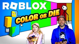 Vi spelar Color or die i ROBLOX! 🎮