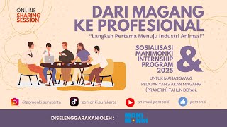 🎬 Sharing Session: Manimonki Internship Program 2025 🚀