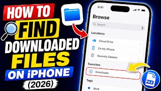 How to Find Downloaded Files on iPhone (2026)