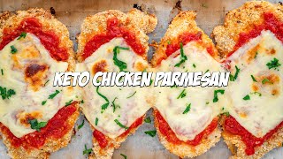 The Best Keto Chicken Parmesan Recipe | Low Carb Italian Recipes