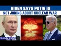 US President Biden says Putin not joking about Nuclear war in Ukraine | Oneindia News *News