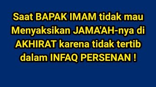 NASEHAT PEMANTAPAN INFAQ PERSENAN - GENERASI PENERUS LDII