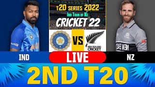 🔴 Live : IND Vs NZ 2nd T20 | Live Scores & Commentary | India Vs New Zealand