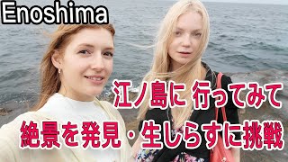 【感動】江ノ島観光・生しらす丼・江ノ島を満喫する一日【外国人の反応】