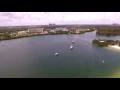 Oleta park drone